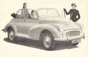 morris minor hire