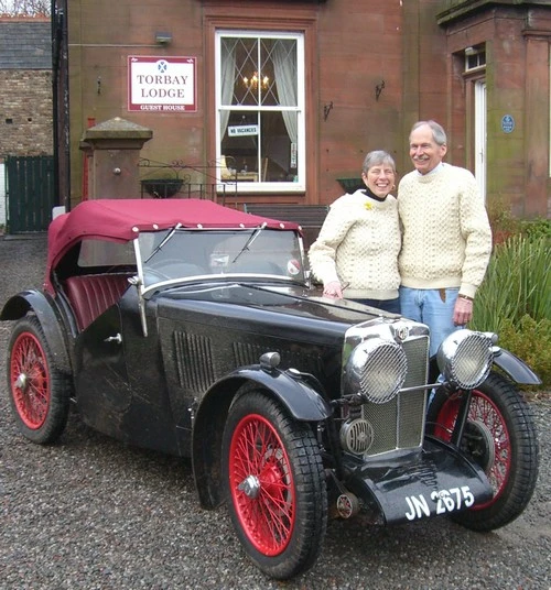 vintage car hire mg